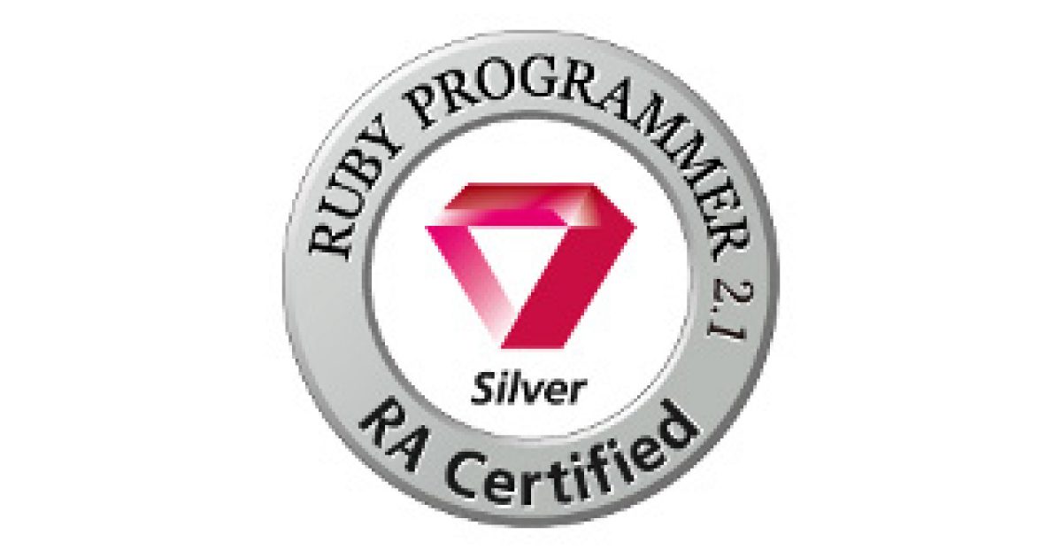 Ruby技術者認定試験Silverに合格しました！